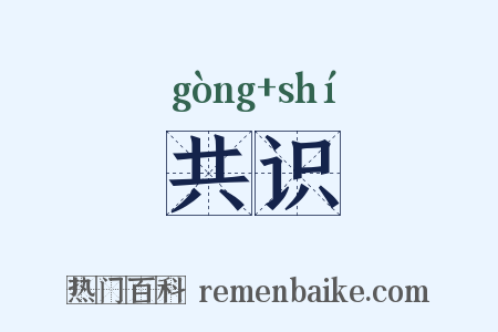 共识是什么意思的图片
